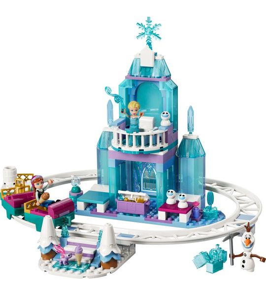 LEGO Disney Princess 43281 Elsa's ijskasteel en sneeuwrit
