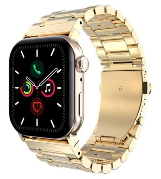 Just in Case Rvs Bandje Goud voor Apple Watch 40/41/42 mm