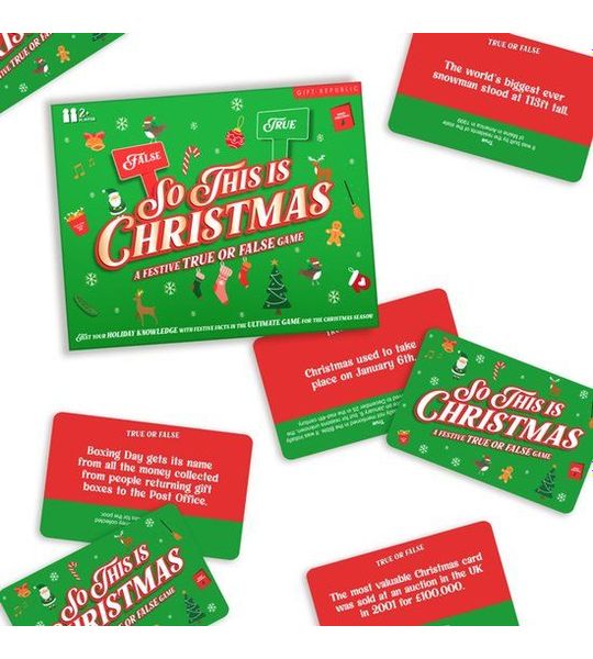 Gift Republic Kaartspel - So This is Christmas