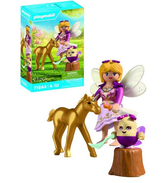 PLAYMOBIL: Gouden eenhoornveulen met fee - 71844
