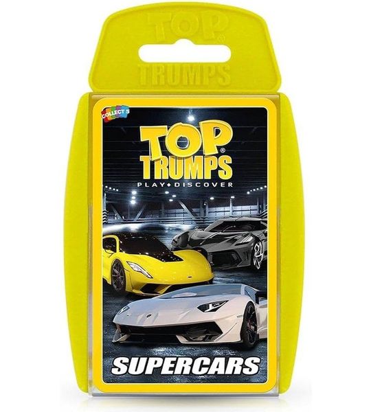 Top Trumps - Supercars - Kaartspel