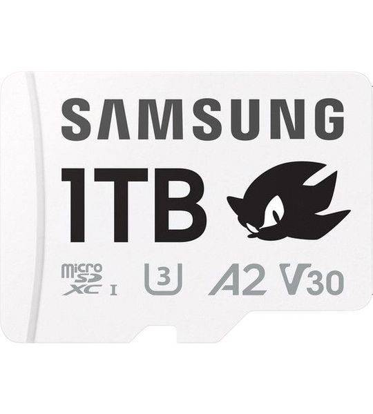 Samsung MicroSDXC PRO Plus 1TB Sonic the Hedgehog