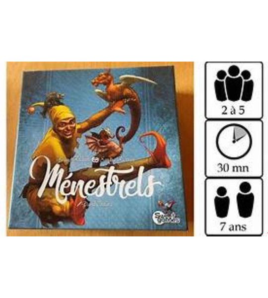 Ménestrels - Strategisch Kaartspel in het Middeleeuwse Hof