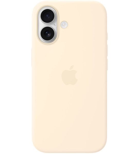 Apple Silicone Magsafe Cover Voor Apple Iphone 17 Vanilla