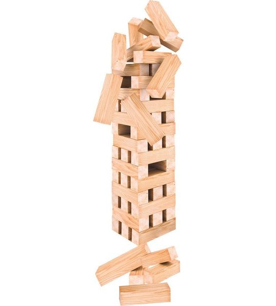 Stapeltoren XXL - Hout - 60-delig - Speelgoed