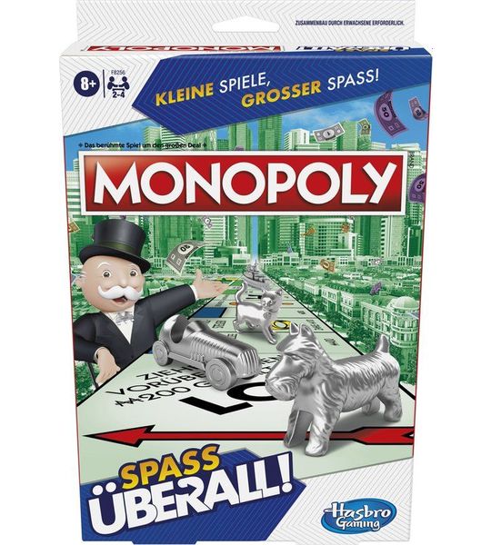 Monopoly Grab & Go Bordspel Economische simulatie