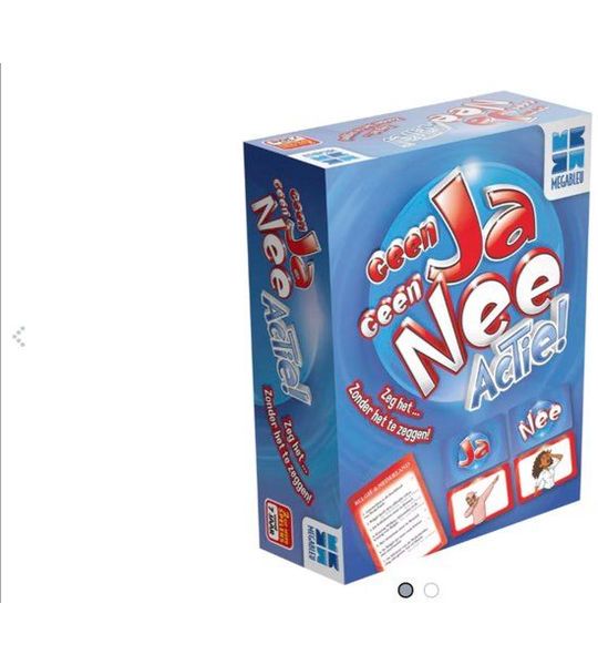 Megableu Geen Ja, Geen Nee spel, Spel, Geen ja en geen nee, kaartspel