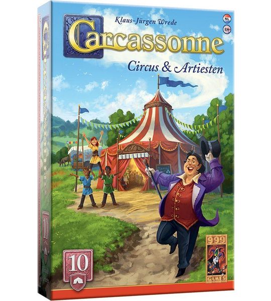 Carcassonne: Circus&Artiesten Uitbreiding - Bordspel