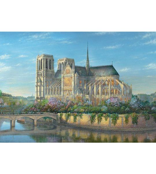 Notre dame, 1000 stukjes - Puzzel