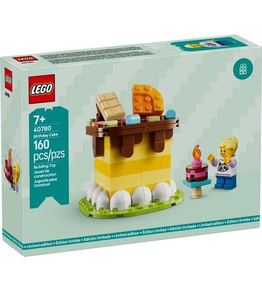 LEGO 40780 Birthday Cake / Verjaardagstaart (Limited Edition)