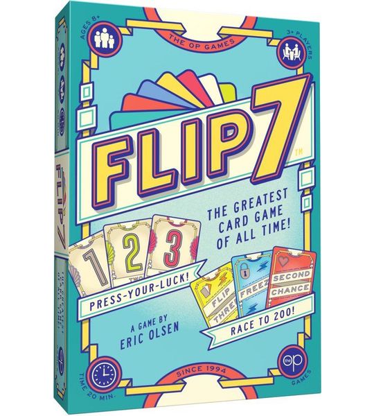 Flip 7 - Kaartspel - Engelstalig