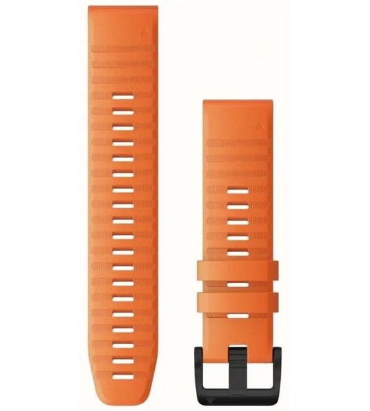 Garmin Siliconen Band 22mm Oranje/zwart