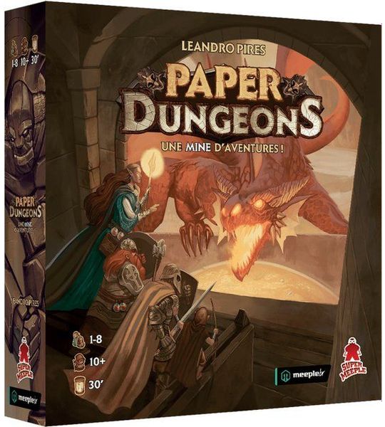Paper Dungeon - Dobbelspel