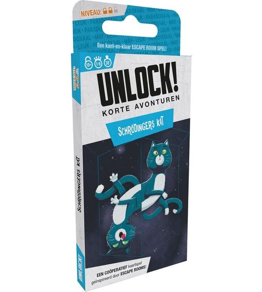 Unlock! Korte Avonturen Schrodingers kat - Nederlandstalig Kaartspel