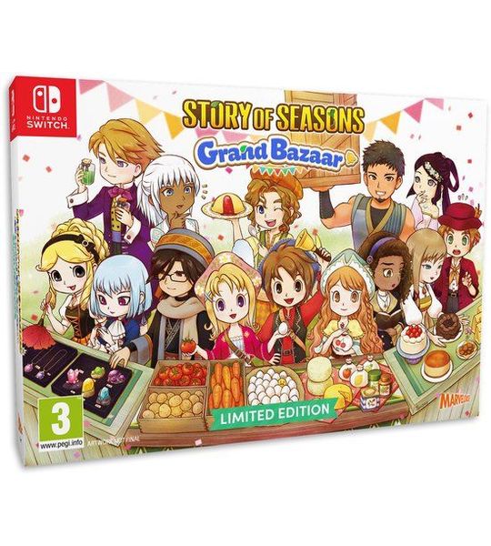 MINDSCAPE SW Story Of Seasons: Grand Bazaar - Limited Edition Switch Game
