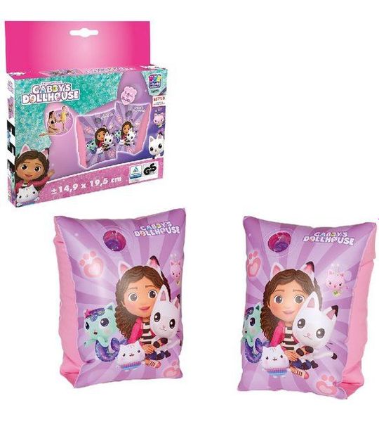Gabby's Dollhouse Zwemmouwtjes 1-6 Jaar Roze/Paars