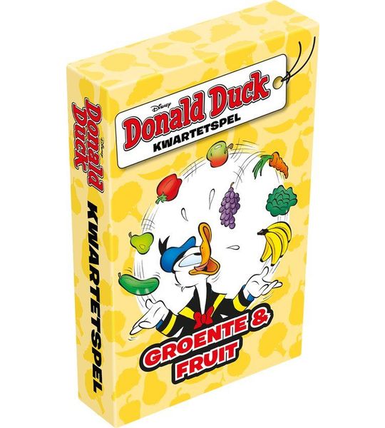 Disney Donald Duck - Kwartetspel - Groente & Fruit weetjes