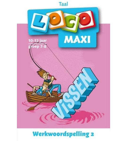 Loco Maxi  -  Loco Maxi werkwoordspelling 2, taal, 10-12 jaar, groep 7-8