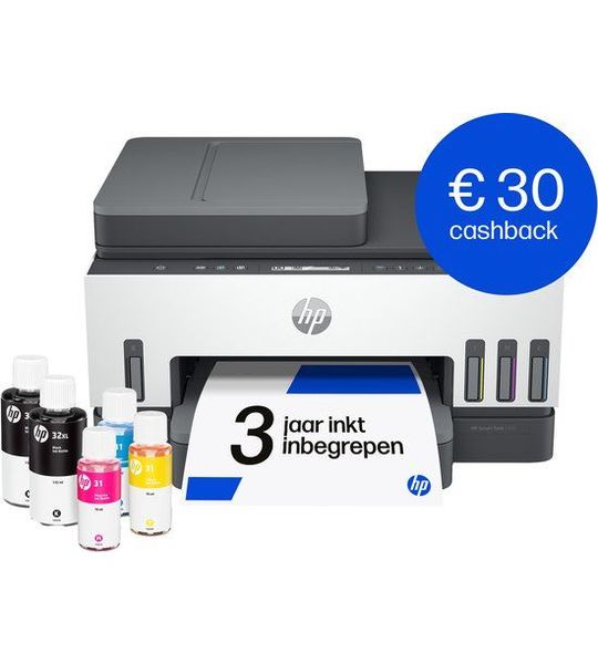 HP Smart Tank 7308 All-in-one - Printen Kopiëren En Scannen Inkt All-in-one-printer