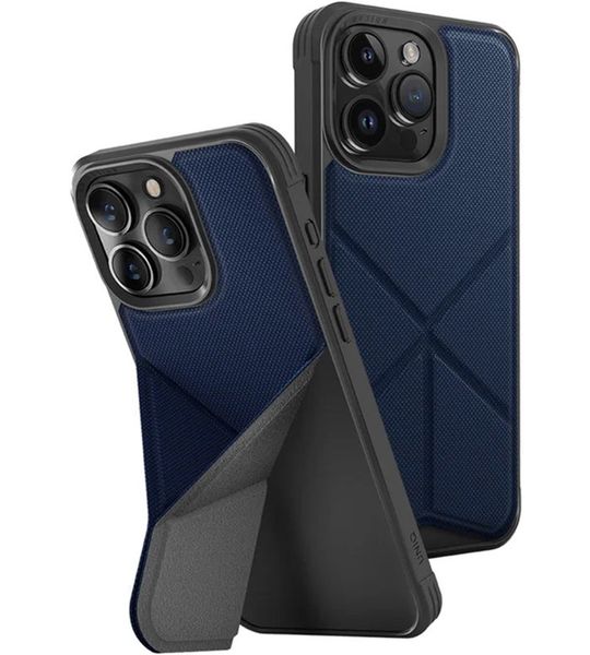 Uniq Transforma Magsafe-hoesje Voor Apple Iphone 15 Pro Blauw