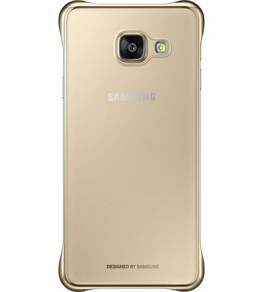 Samsung Clear Cover Galaxy A3 (2016) Goud