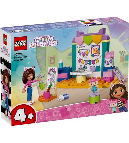 LEGO Gabby's poppenhuis Knutselen met Babykitty 10795