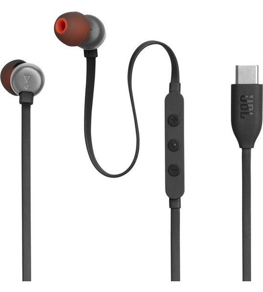 JBL Tune 310c Usb-c Oordopjes Zwart