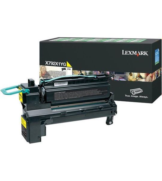 Lexmark X792 HC geel