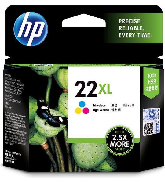 HP 22XL kleur