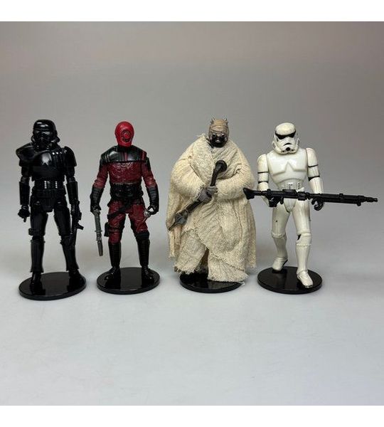 Modern Star Wars 1.5 inch display stands zwart/black 20 stuks