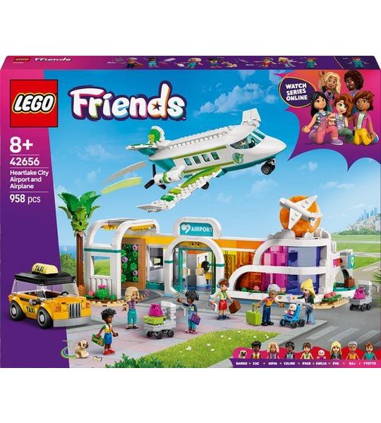 LEGO Friends Heartlake City vliegveld en vliegtuig 42656