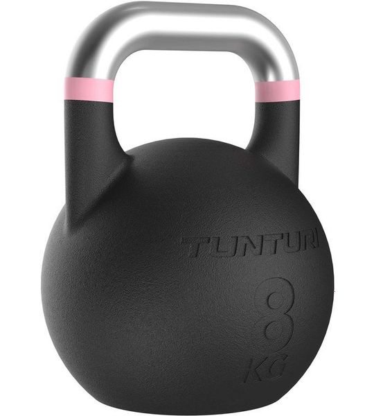 Tunturi Platinum Competition Kettlebell - 8kg - Incl. gratis fitness app
