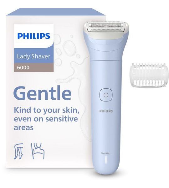 Philips Brl127/00 Philips Series 6000 Ladyshave Blauw
