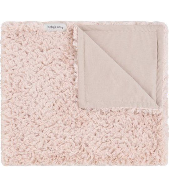 Deken Wieg Baby's Only Snow Oud Roze