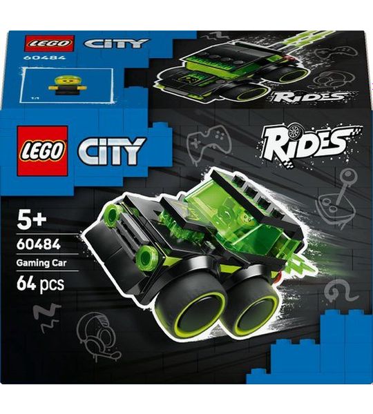 LEGO City 60484 Voertuigen Gaming raceauto