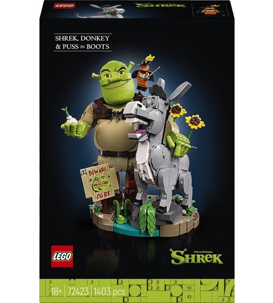 LEGO® Shrek: Shrek, Ezel en de Gelaarsde Kat - 72423