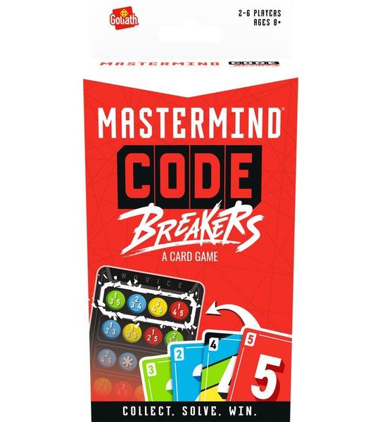 Goliath Mastermind - Code Breakers - Nederlandstalig kaartspel - 2-6 spelers