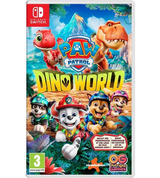 Namco Bandai Paw Patrol: Dino World - Switch