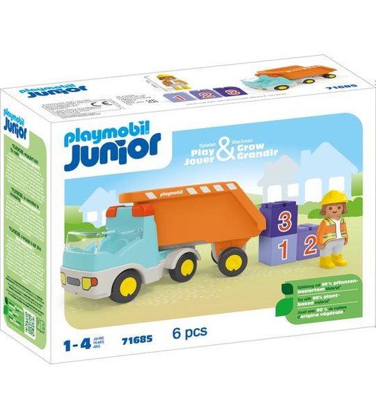 PLAYMOBIL Junior Kiepwagen - 71685