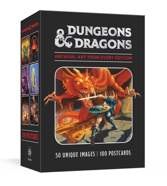 Dungeons & Dragons 100 Postcards