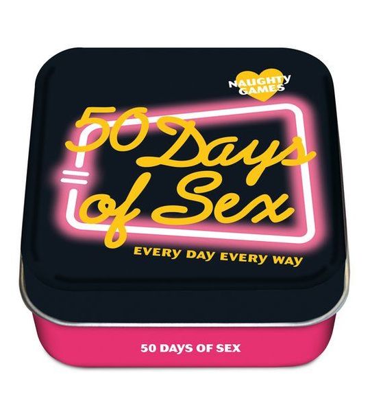 Spel - Naughty games - 50 days of sex - In blik - 18+