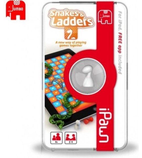 Jumbo Snakes & Ladders Bordspel Geschikt Voor Ipad