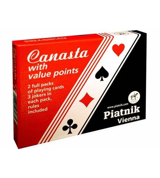 Piatnik Canasta Set met Instructies.