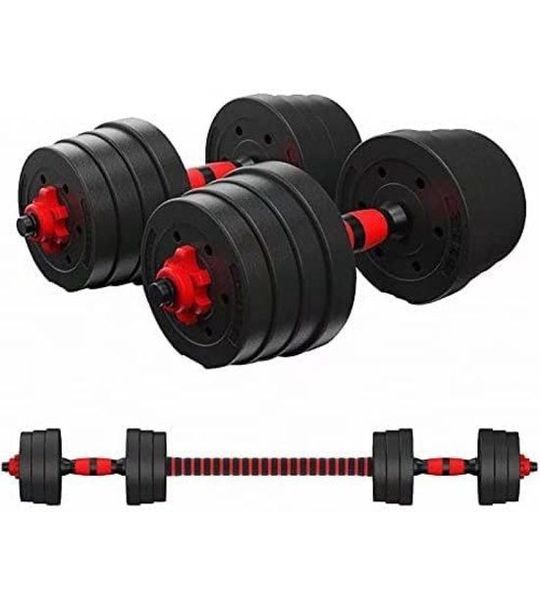 ST TRADİNG Verstelbare Halterset voor Thuisgym - 3-in-1 Fitness Gewichten