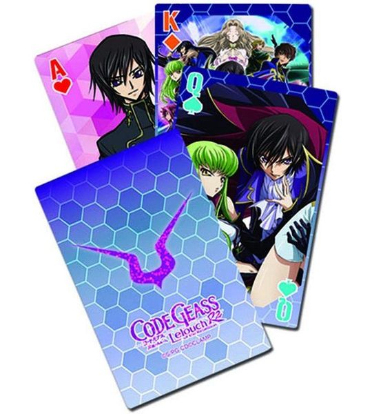Code Geass: Lelouch of The Rebellion R2 Big Group playing cards