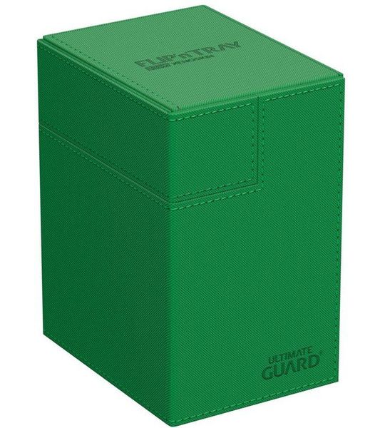 Ultimate Guard Ultimate Guard Flip'n'Tray 133+ Xenoskin - Green Card Boxes