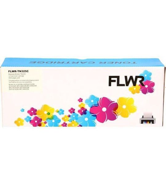 FLWR Brother TN-325 cyaan