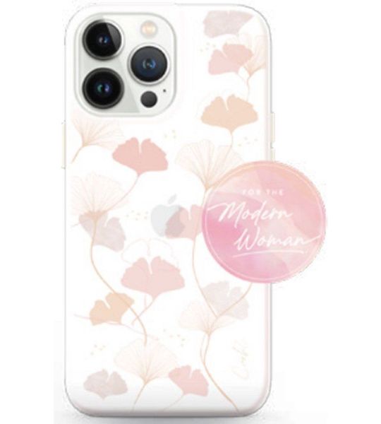 Uniq Iphone 14 Plus, Hoesje Meadow, Spring Pink