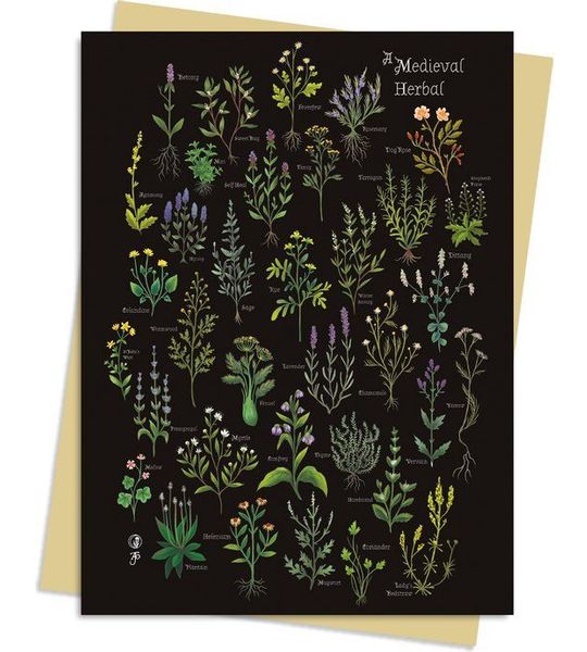 Greeting Cards- Anna Stead: A Medieval Herbal Greeting Card Pack