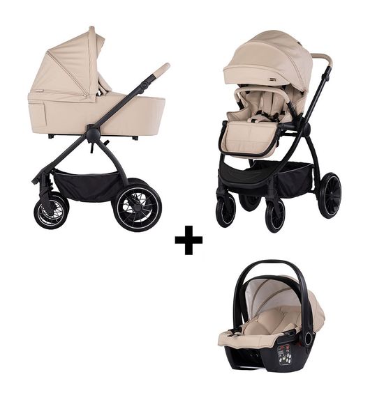 Kinderwagen Chipolino Prestige 3-in-1 Latte